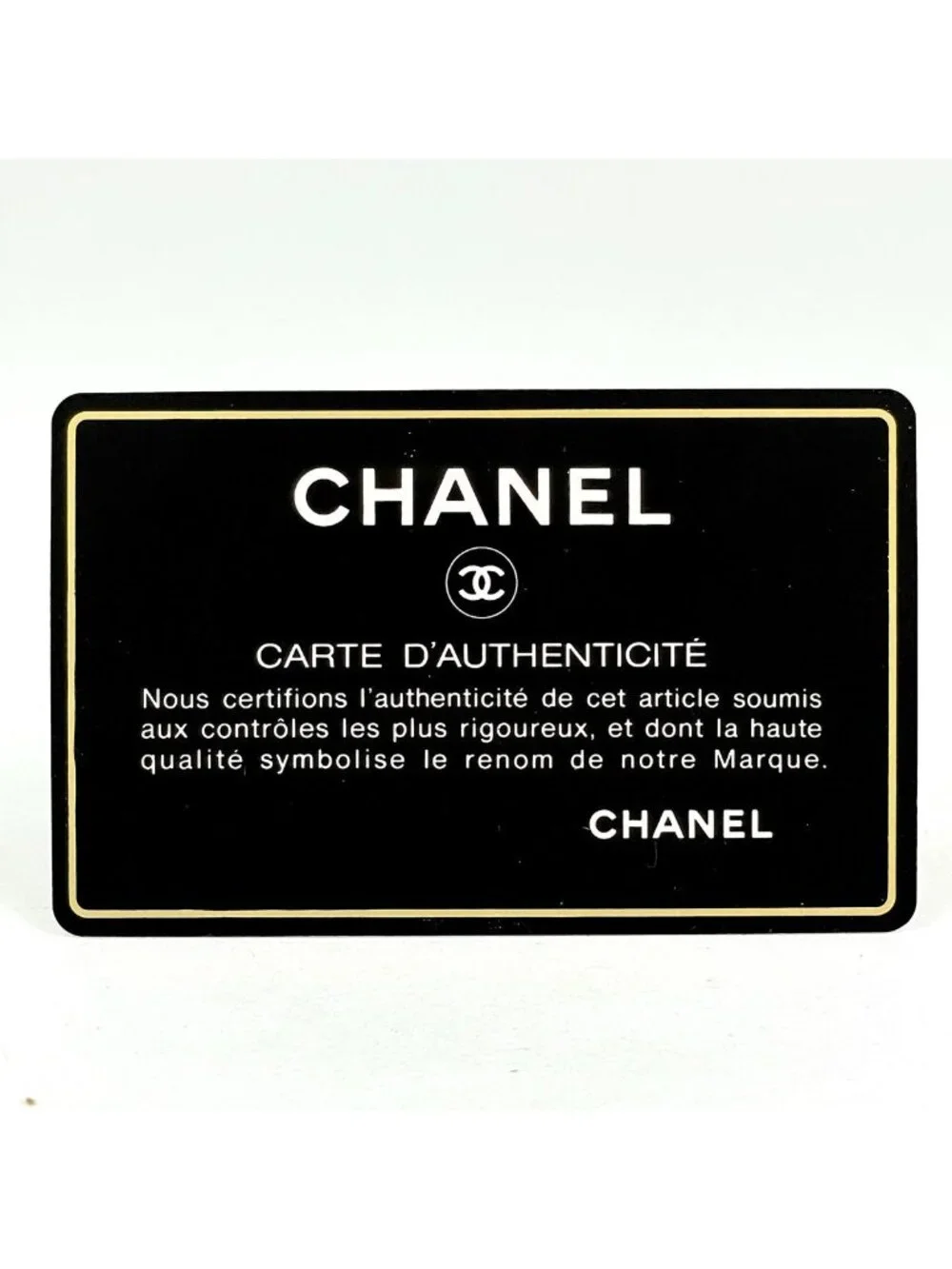 Chanel Shoulder Bag CC Logo Mademoiselle Leather Beige